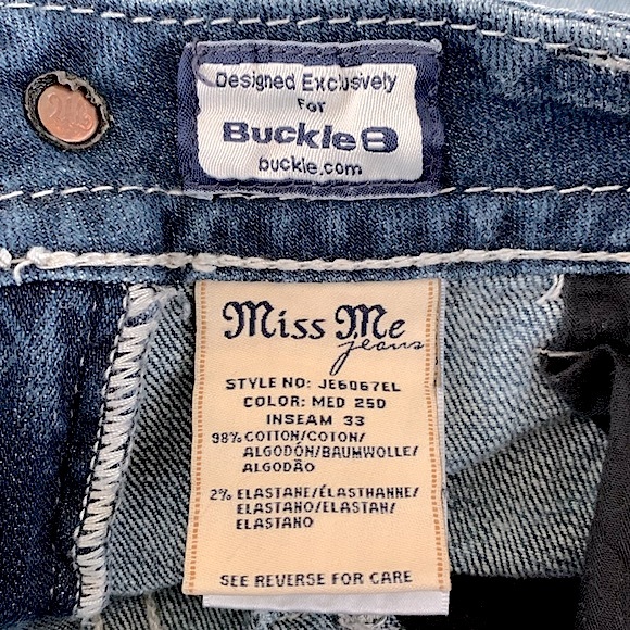 Miss Me Embellished Easy Boot Jean - Picture 16 of 16